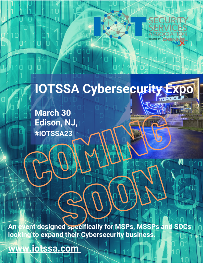 Cybersecurity Expo – Edison, NJ, March 30, 2023 - IOT Security Services ...